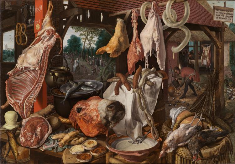 Butcher's Stall (mk14), Pieter Aertsen